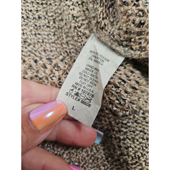 Comfy USA Tan Button-Up Cardigan - Picture 7 of 8